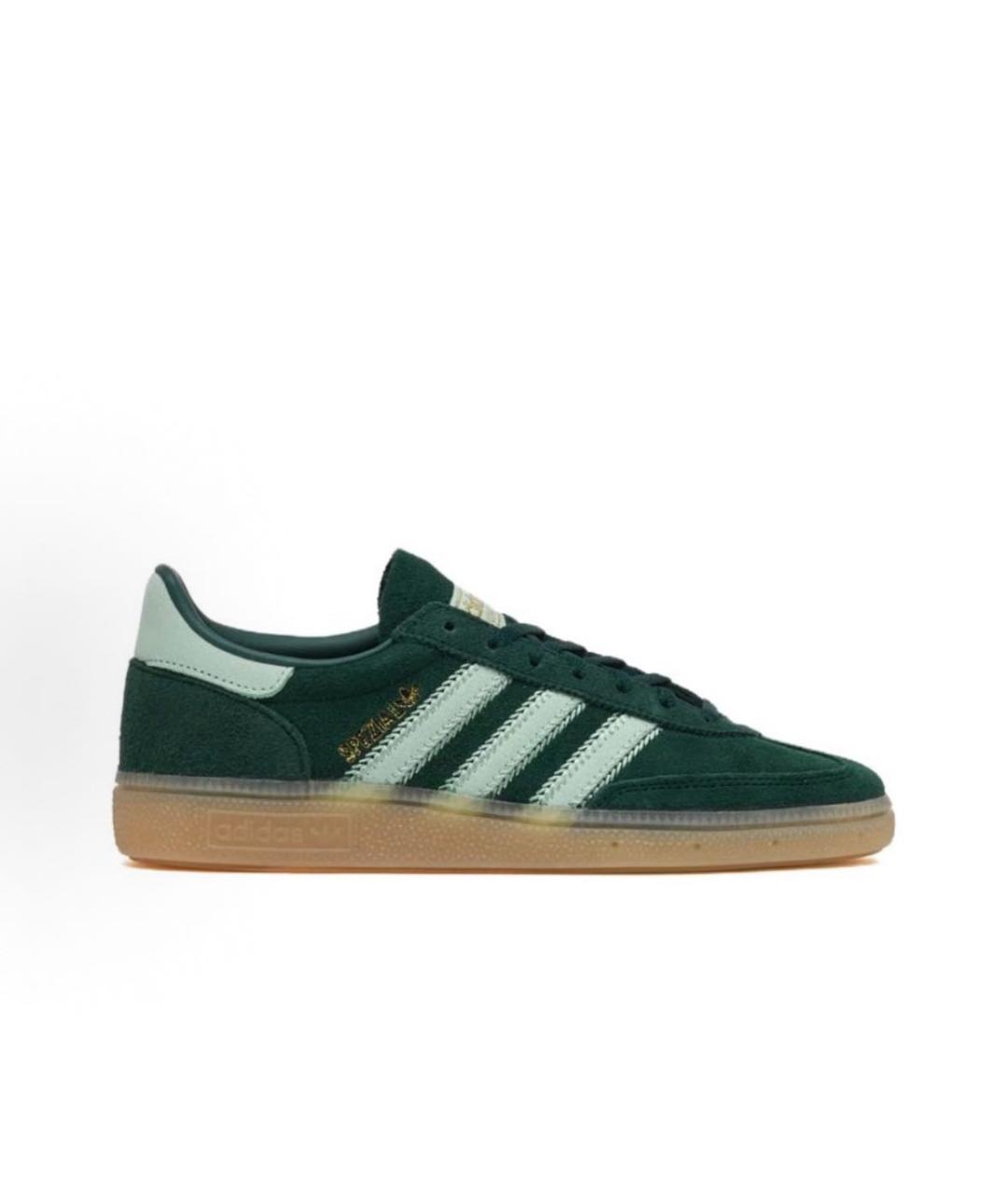 ADIDAS Зеленые замшевые кроссовки, фото 7