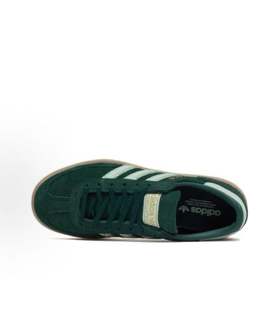 ADIDAS Зеленые замшевые кроссовки, фото 5