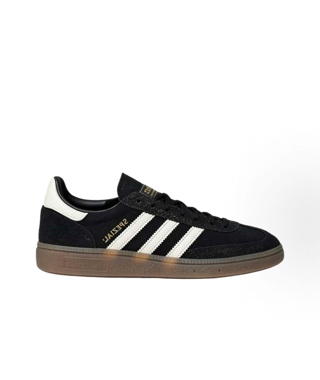 ADIDAS Черные замшевые кроссовки, фото 4