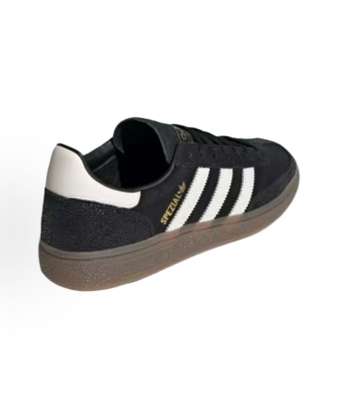 ADIDAS Черные замшевые кроссовки, фото 3