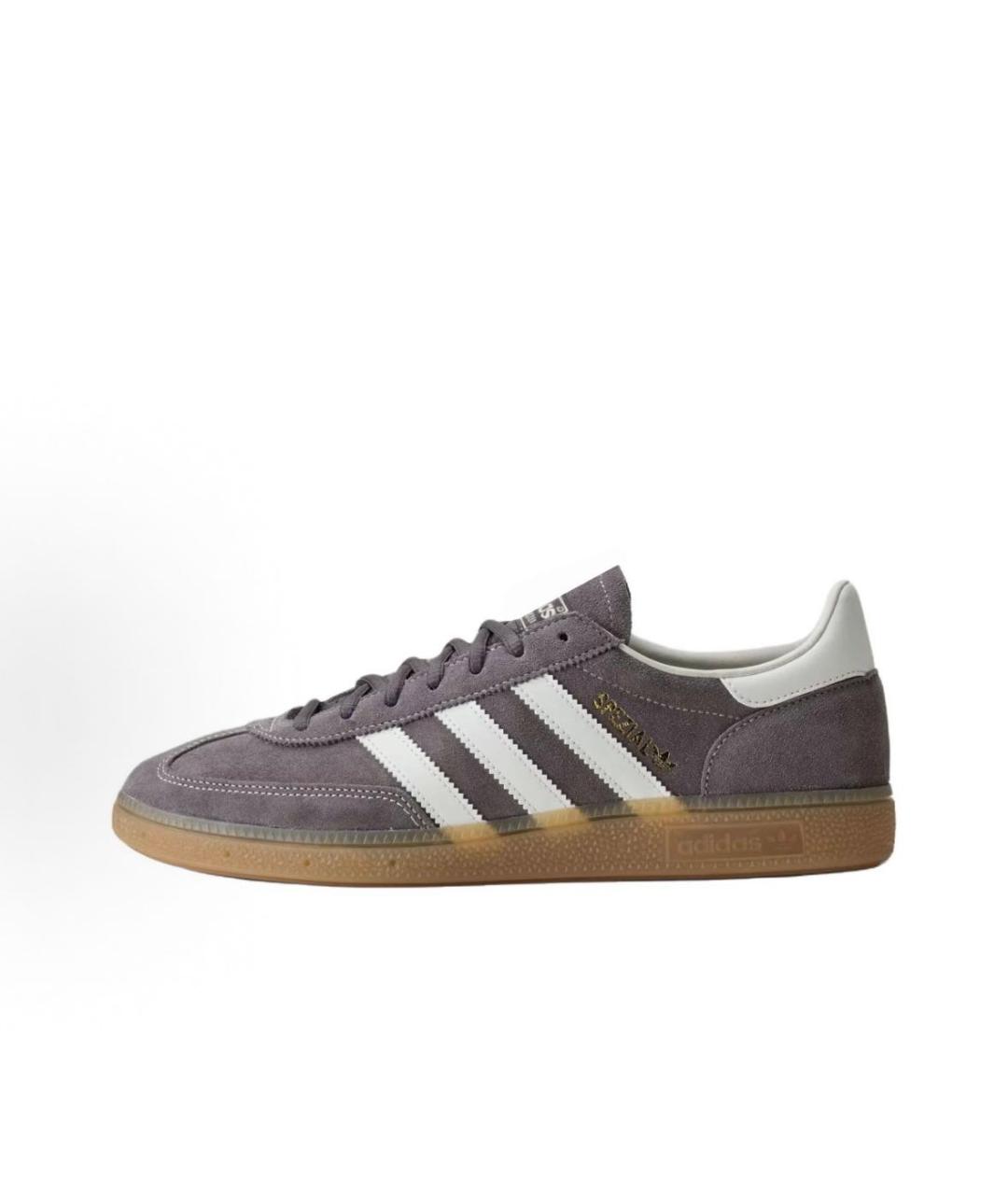 ADIDAS Антрацитовые замшевые кроссовки, фото 2