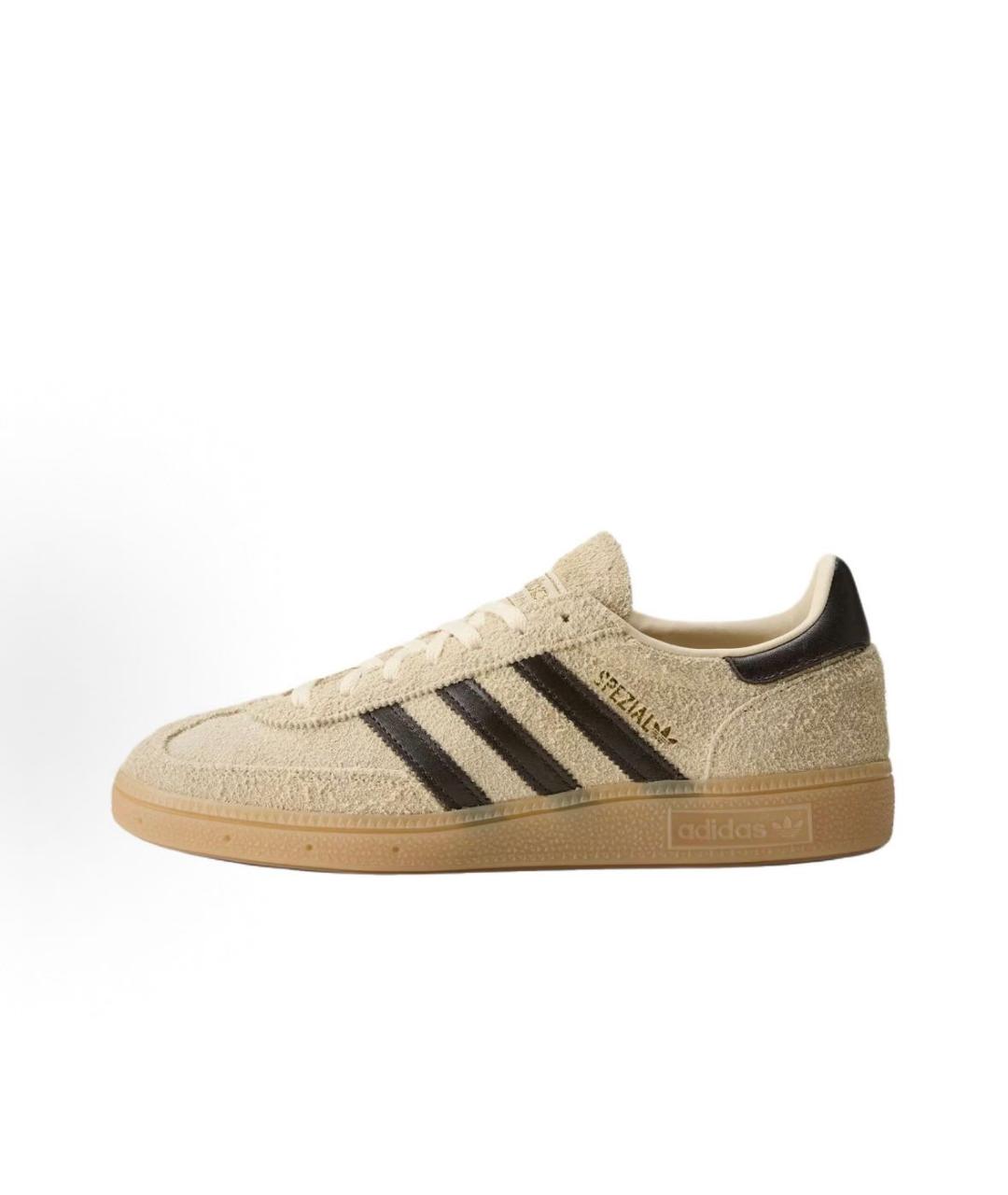 ADIDAS Бежевые замшевые кроссовки, фото 2