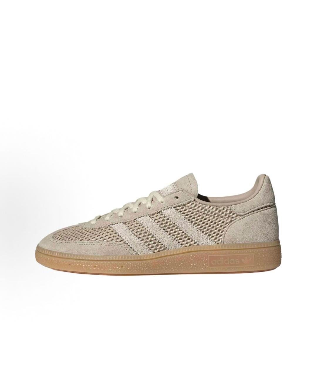 ADIDAS Бежевые текстильные кроссовки, фото 2