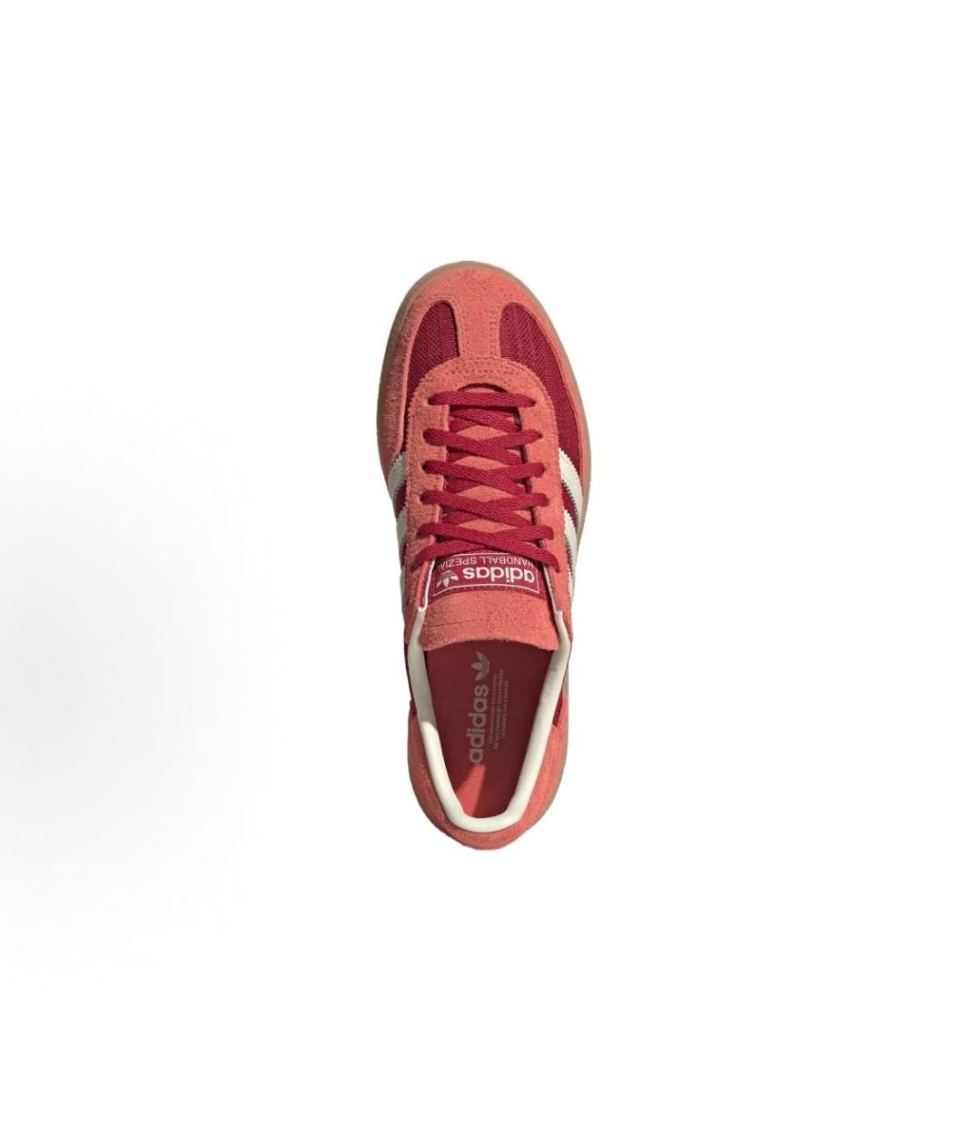 ADIDAS Красные текстильные кроссовки, фото 2