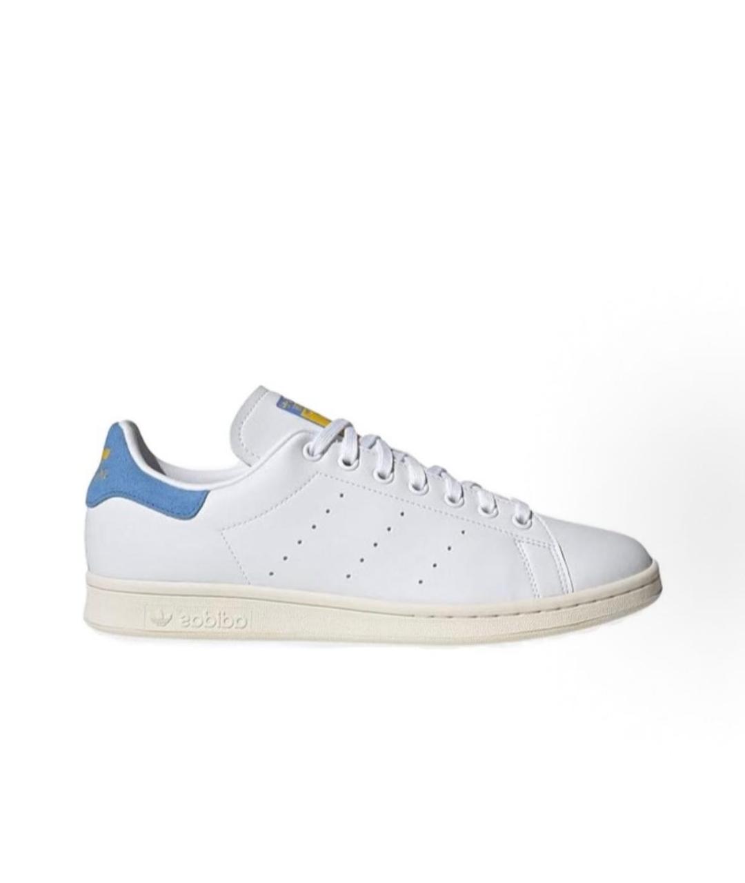 ADIDAS Белые кожаные кроссовки, фото 7