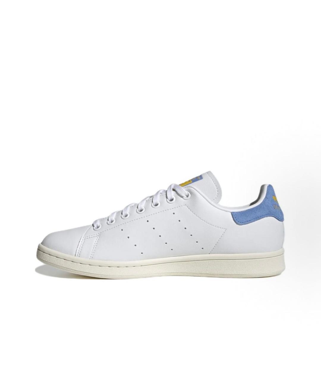 ADIDAS Белые кожаные кроссовки, фото 2