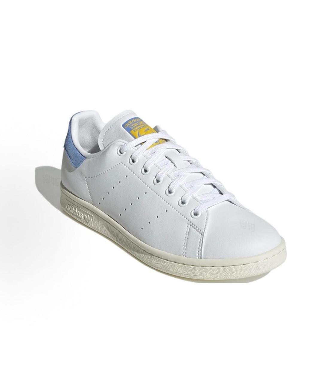 ADIDAS Белые кожаные кроссовки, фото 3