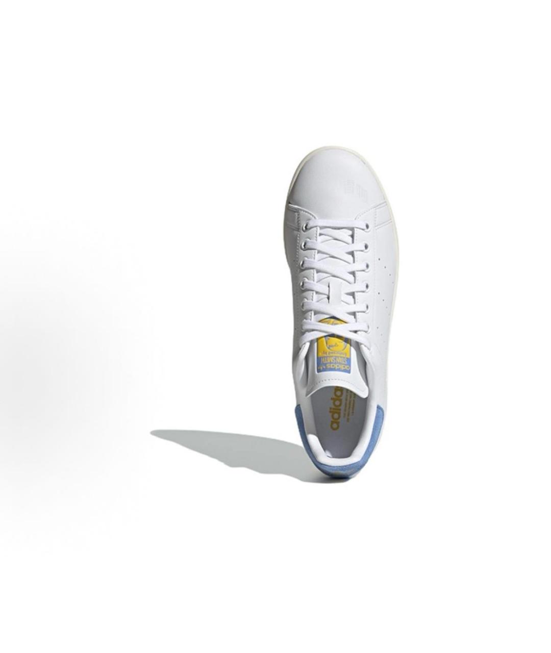 ADIDAS Белые кожаные кроссовки, фото 5