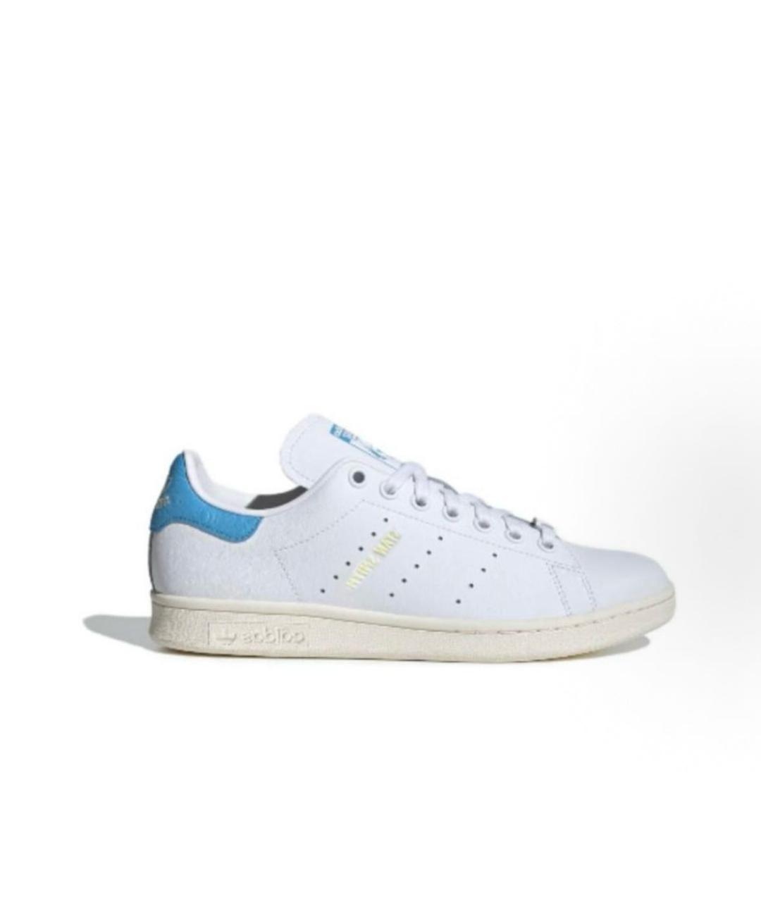 ADIDAS Белые кожаные кроссовки, фото 7