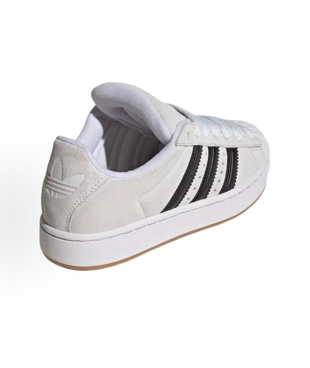 ADIDAS Серые замшевые кроссовки, фото 3