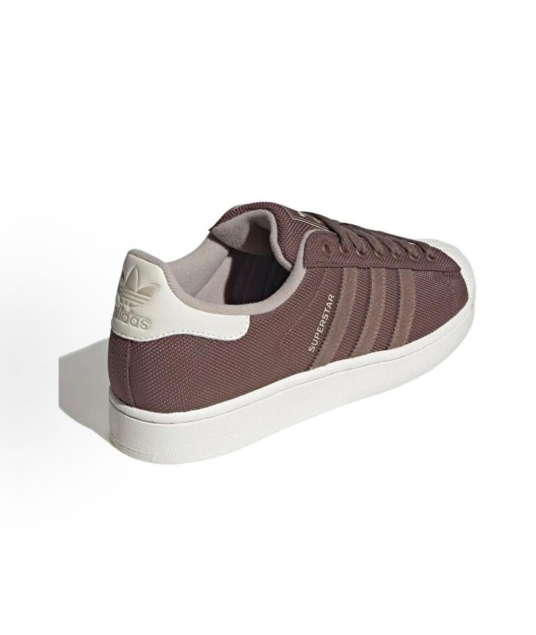 ADIDAS Коричневые текстильные кроссовки, фото 4