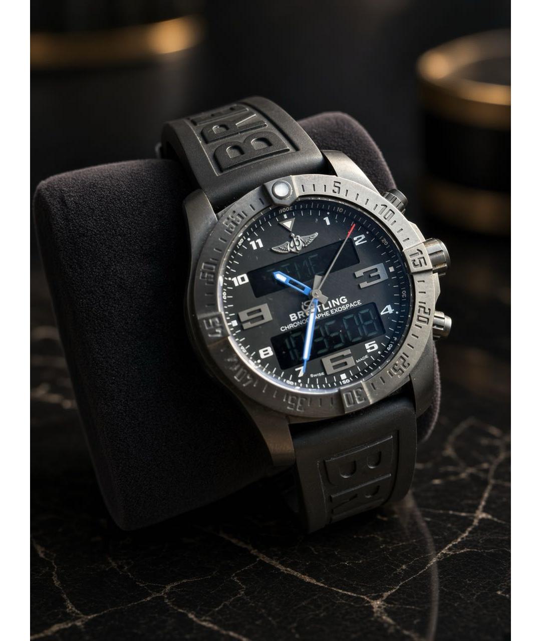 BREITLING Серебряные стальные часы, фото 5