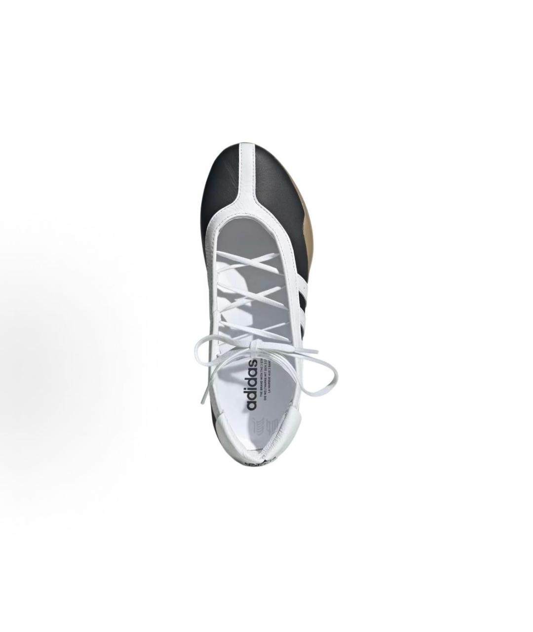 ADIDAS Черные текстильные балетки, фото 5