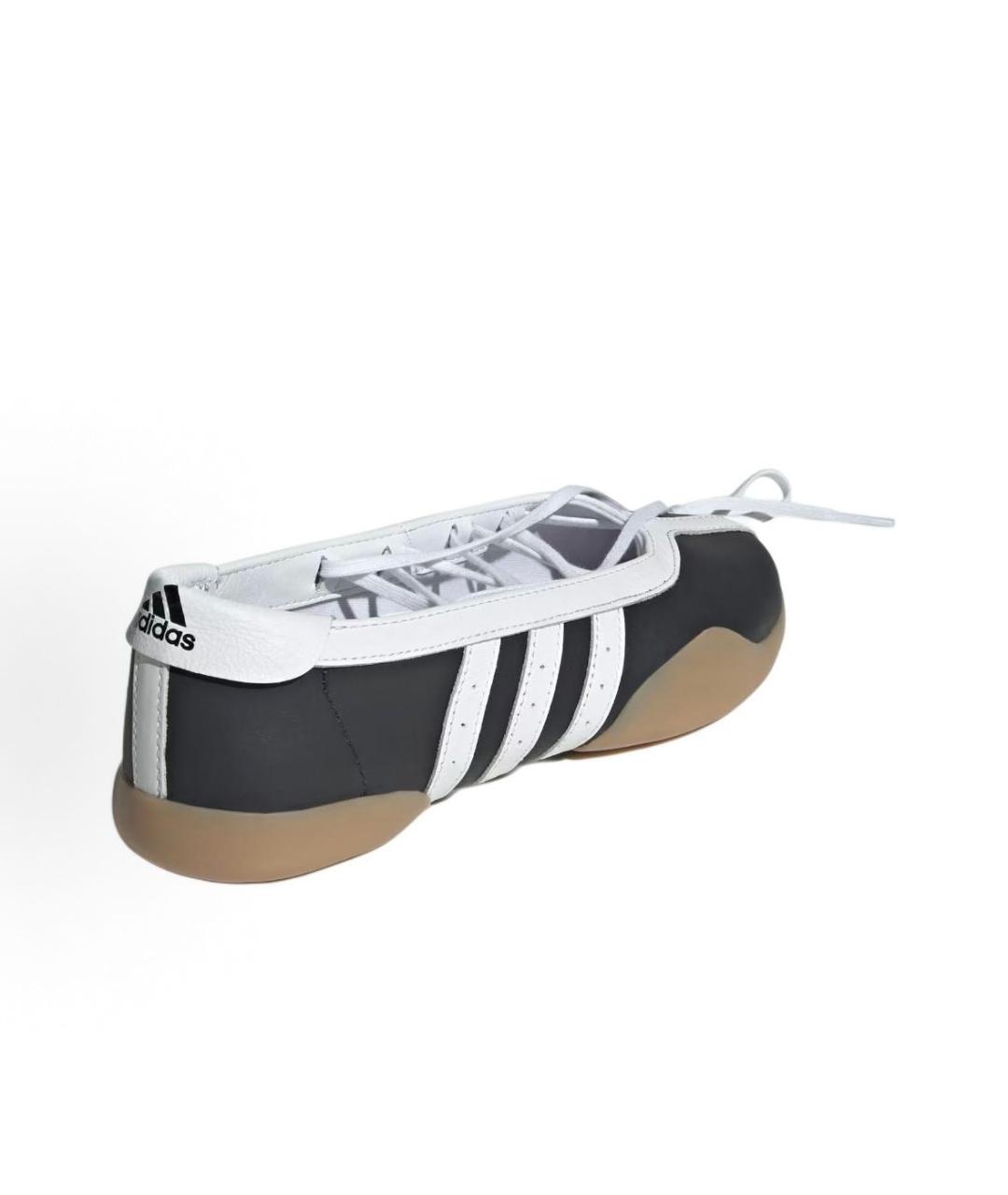 ADIDAS Черные текстильные балетки, фото 4