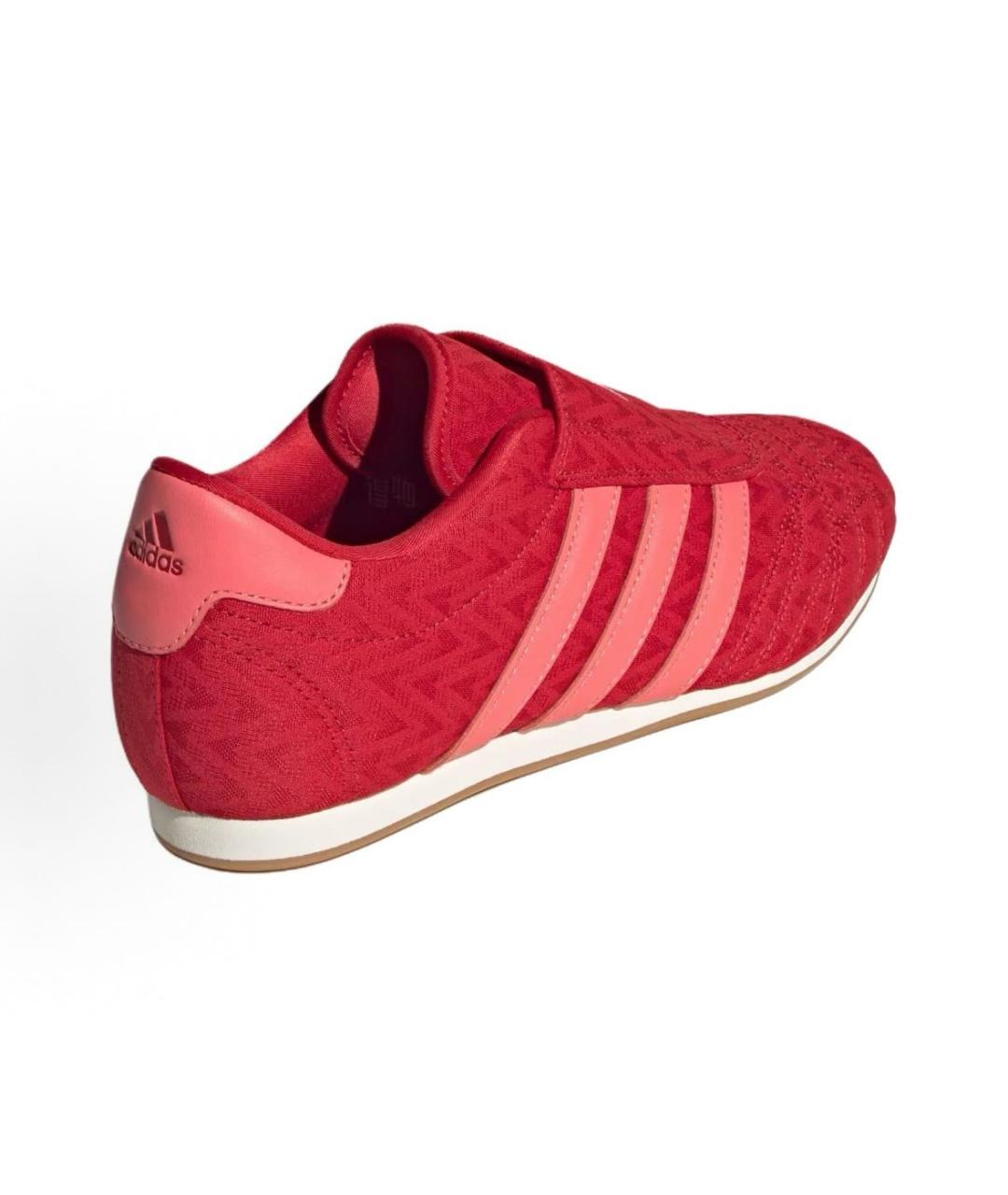 ADIDAS Красные текстильные кроссовки, фото 5