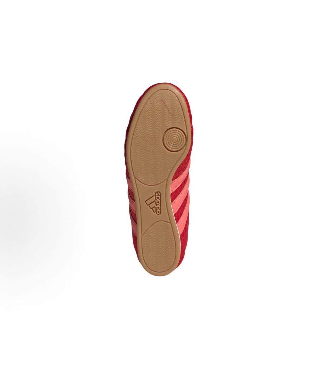 ADIDAS Красные текстильные кроссовки, фото 6