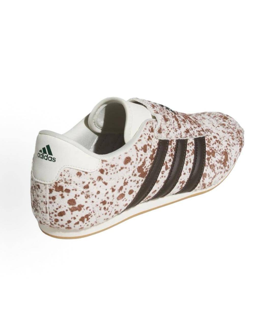 ADIDAS Белые кожаные кроссовки, фото 4