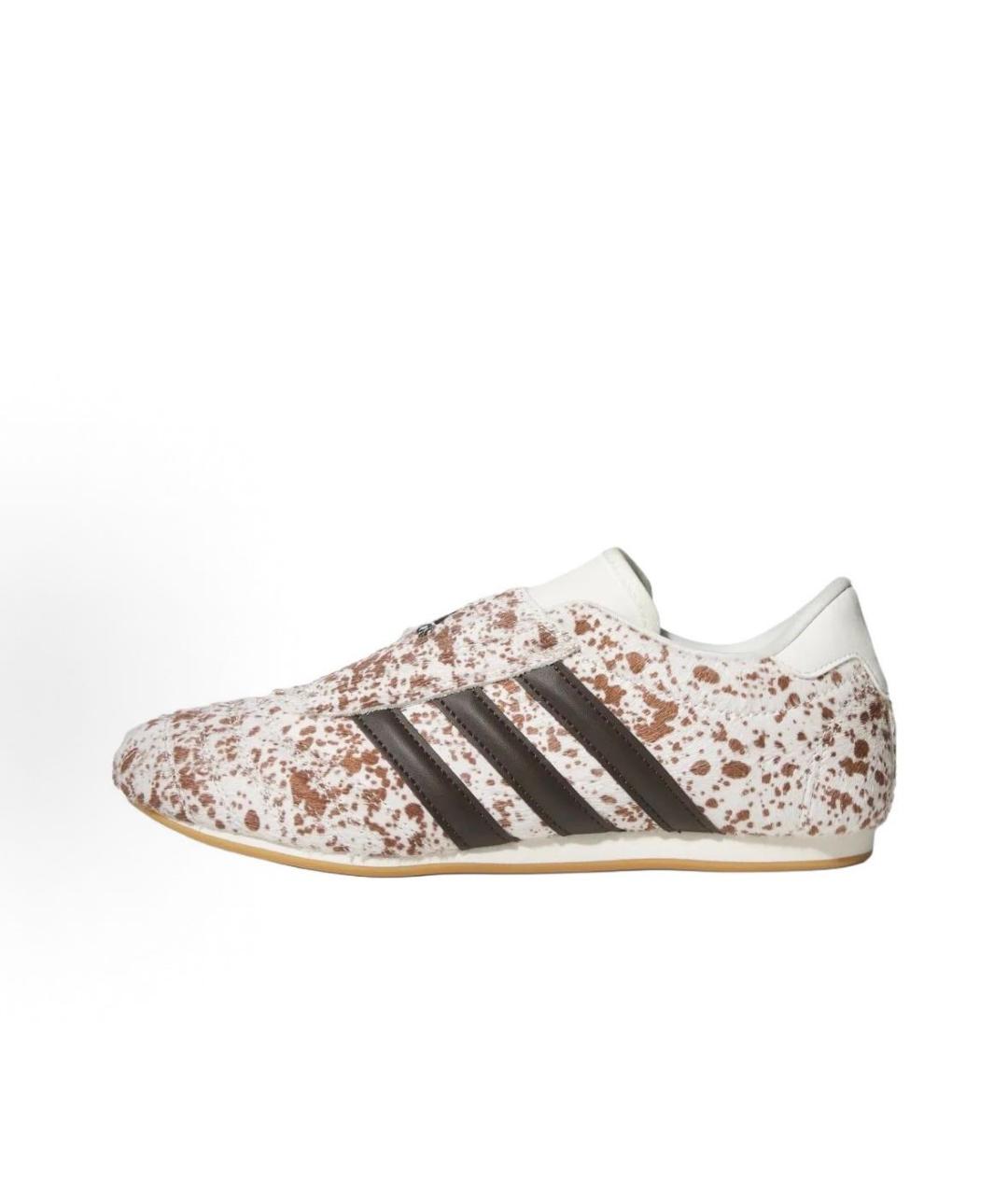 ADIDAS Белые кожаные кроссовки, фото 2