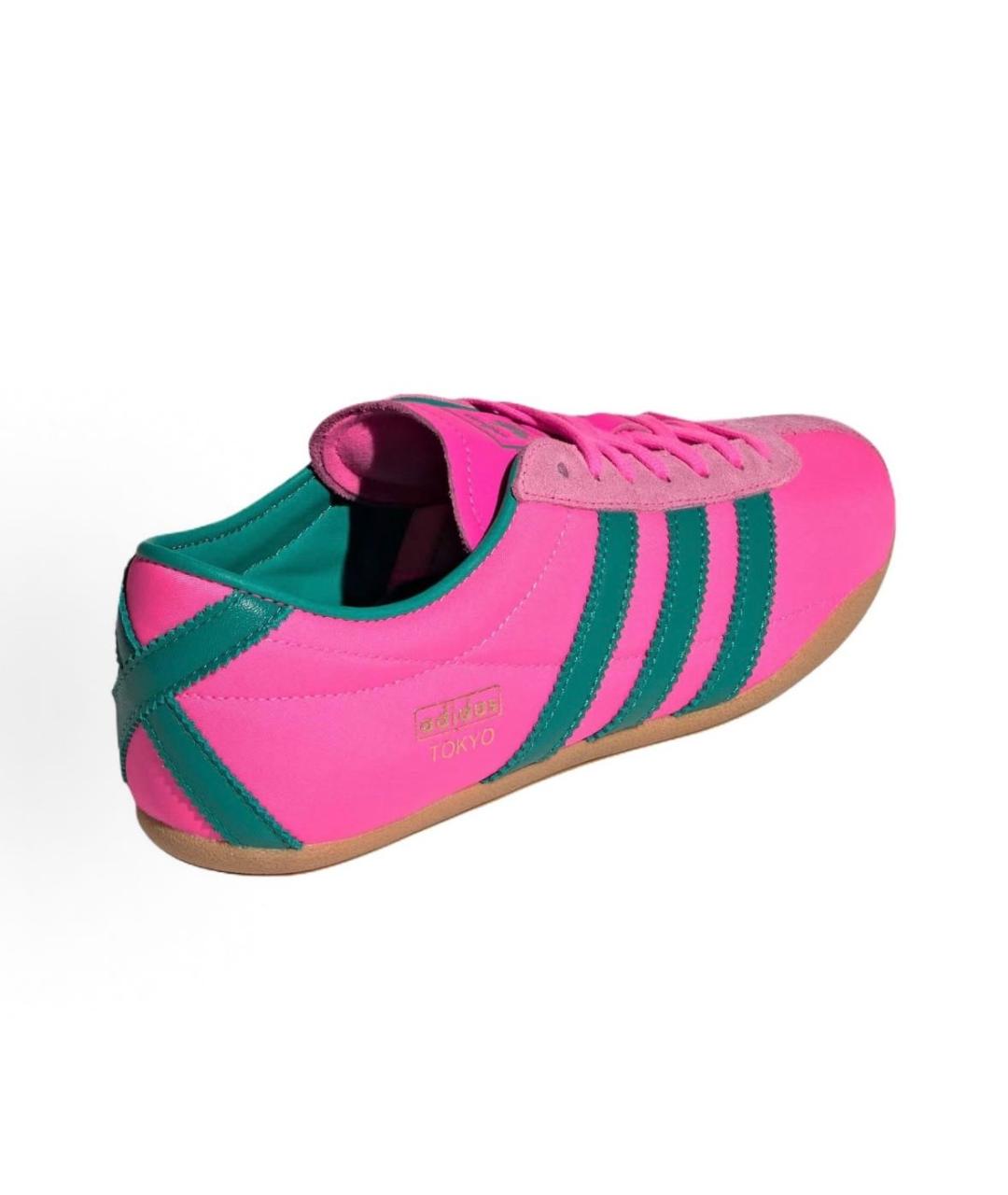 ADIDAS Фуксия текстильные кроссовки, фото 5