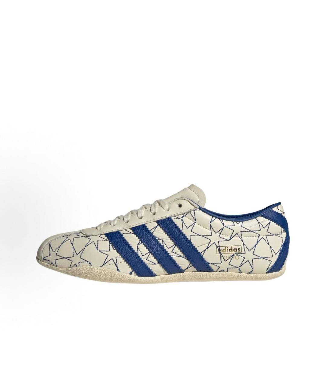 ADIDAS Бежевые кожаные кроссовки, фото 2