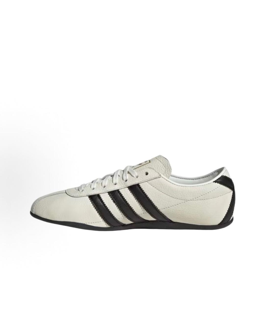 ADIDAS Белые кожаные кроссовки, фото 3