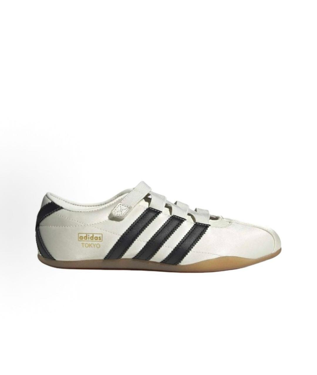 ADIDAS Белые текстильные кроссовки, фото 7