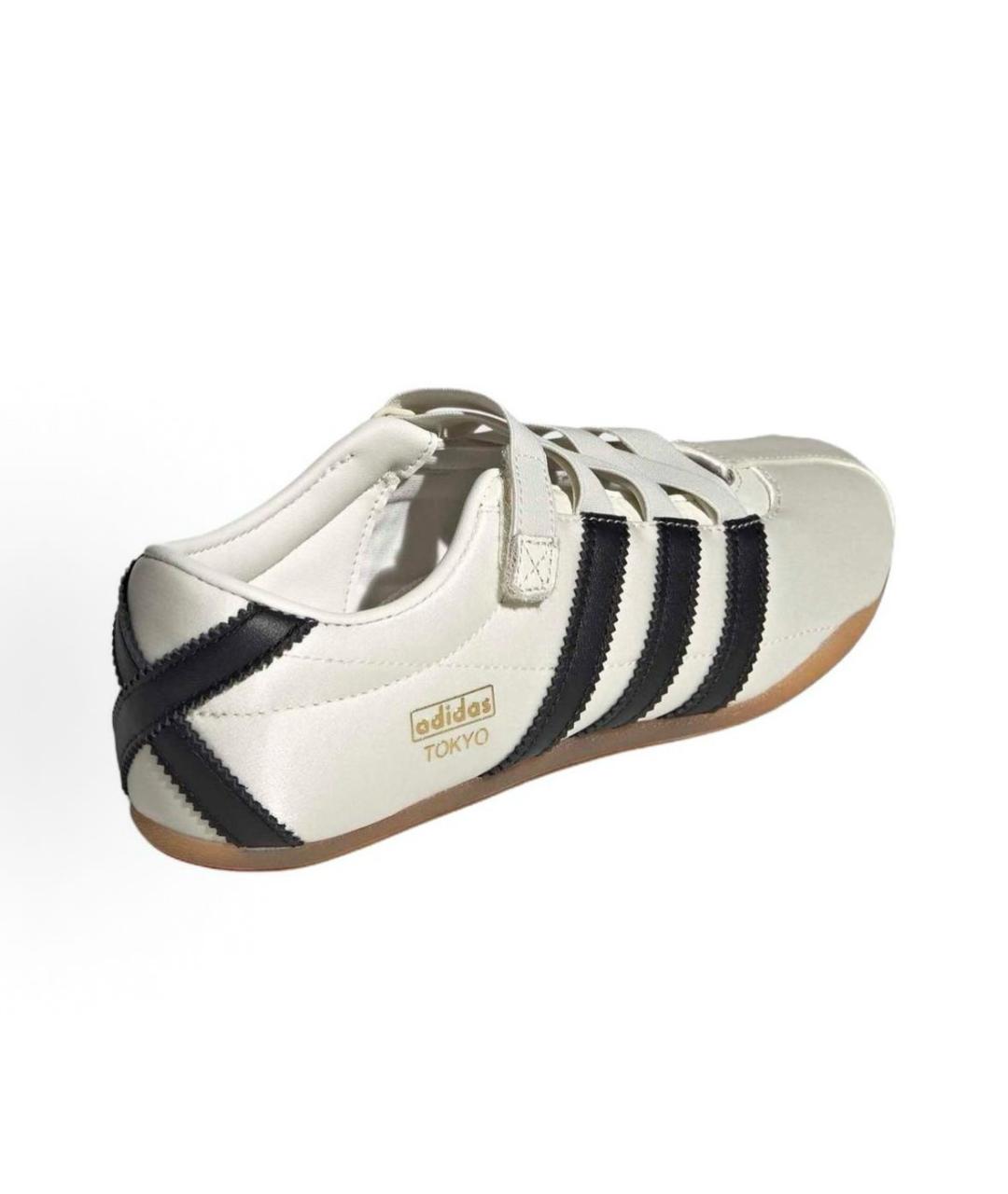 ADIDAS Белые текстильные кроссовки, фото 5