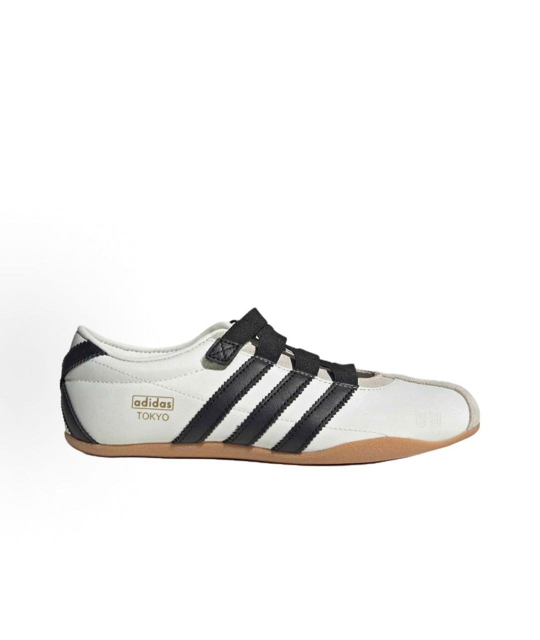 ADIDAS Белые текстильные кроссовки, фото 7