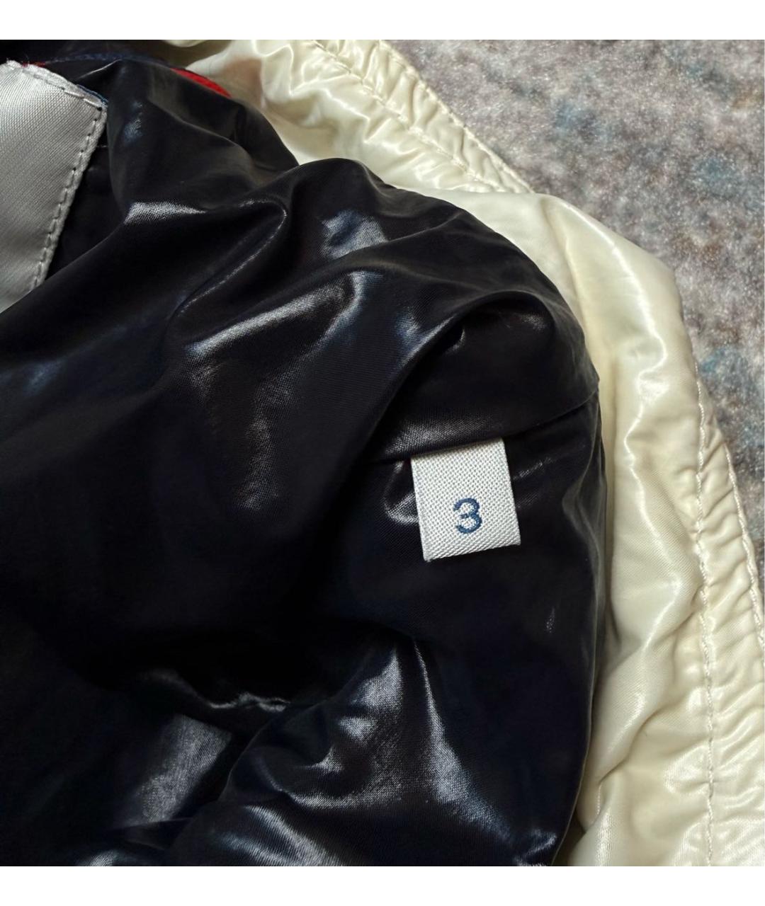 MONCLER Черная полиамидовая куртка, фото 5