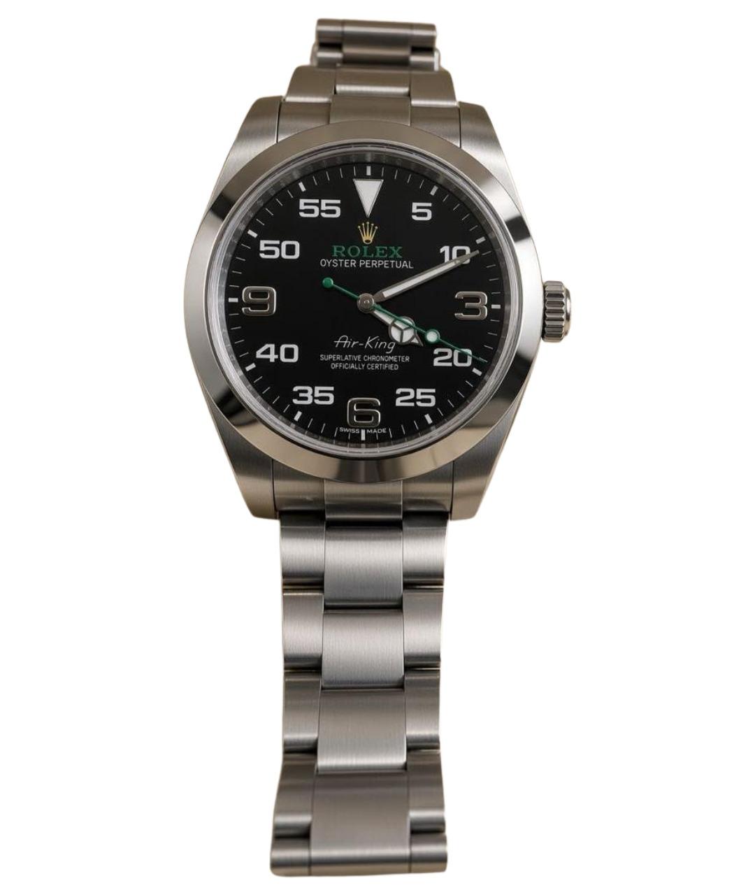 ROLEX Серебряные часы, фото 1