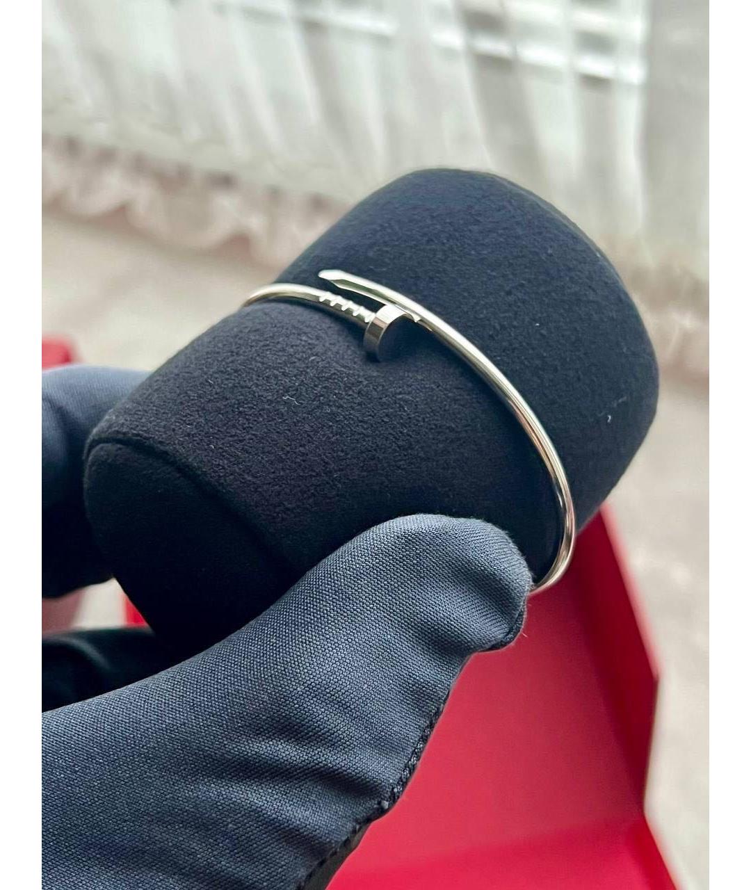 CARTIER Серебряный браслет из белого золота, фото 3