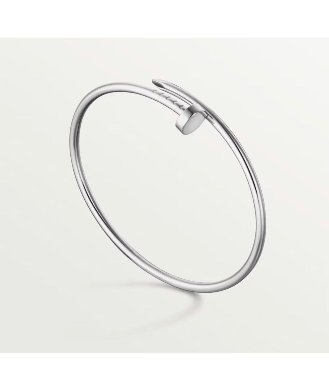 CARTIER Серебряный браслет из белого золота, фото 6