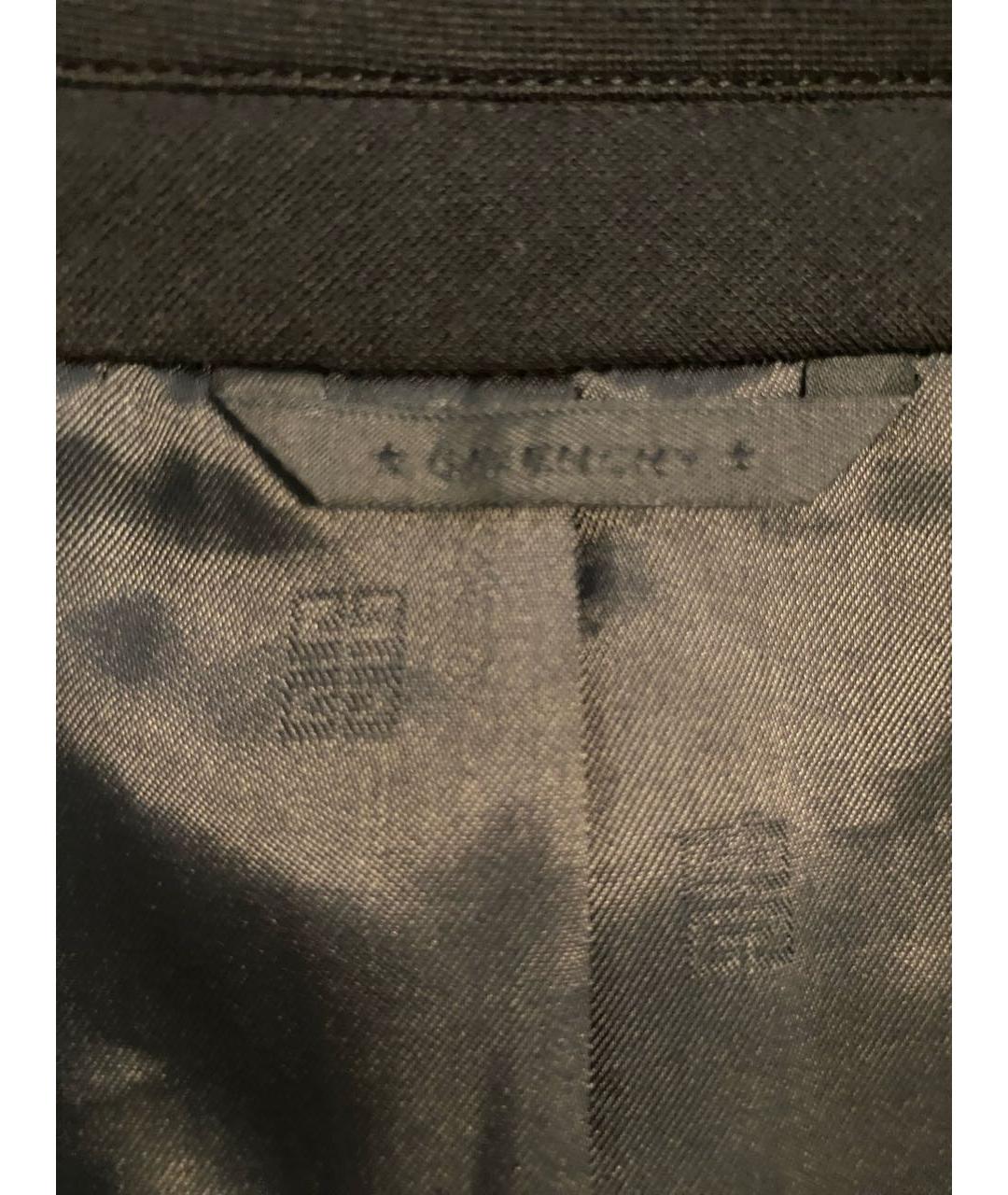 GIVENCHY Черный хлопковый жакет / жилет, фото 6