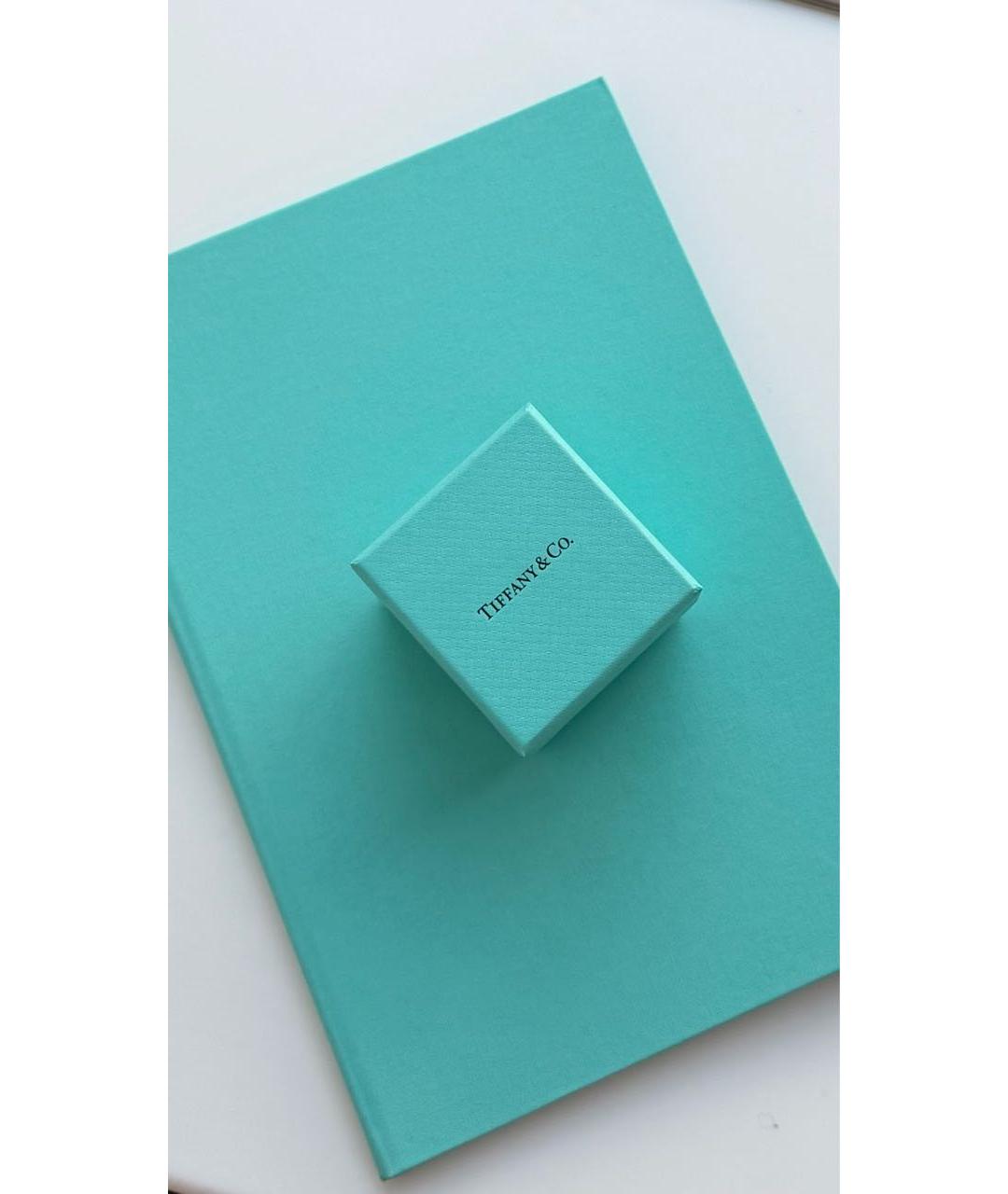 TIFFANY&CO Серебряное платиновое кольцо, фото 4