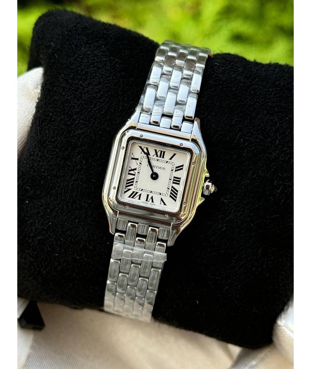 CARTIER Белые часы, фото 2