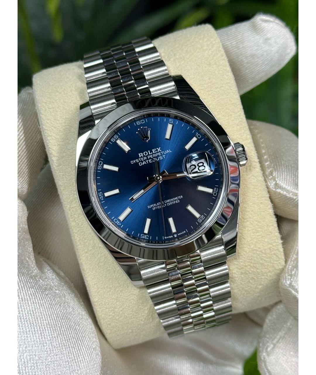ROLEX Синие часы, фото 6