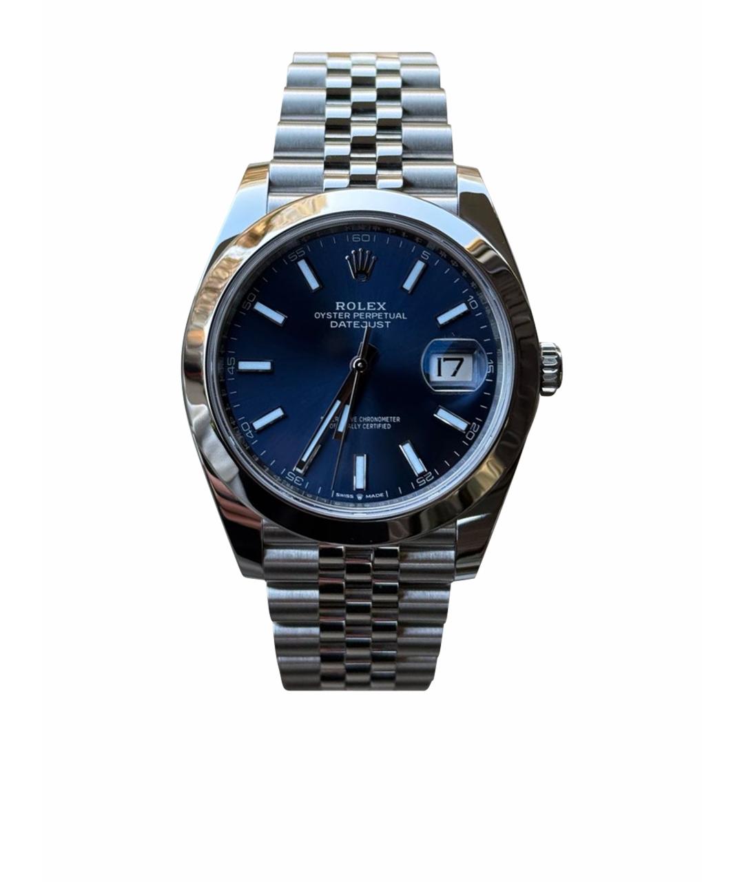ROLEX Синие часы, фото 7