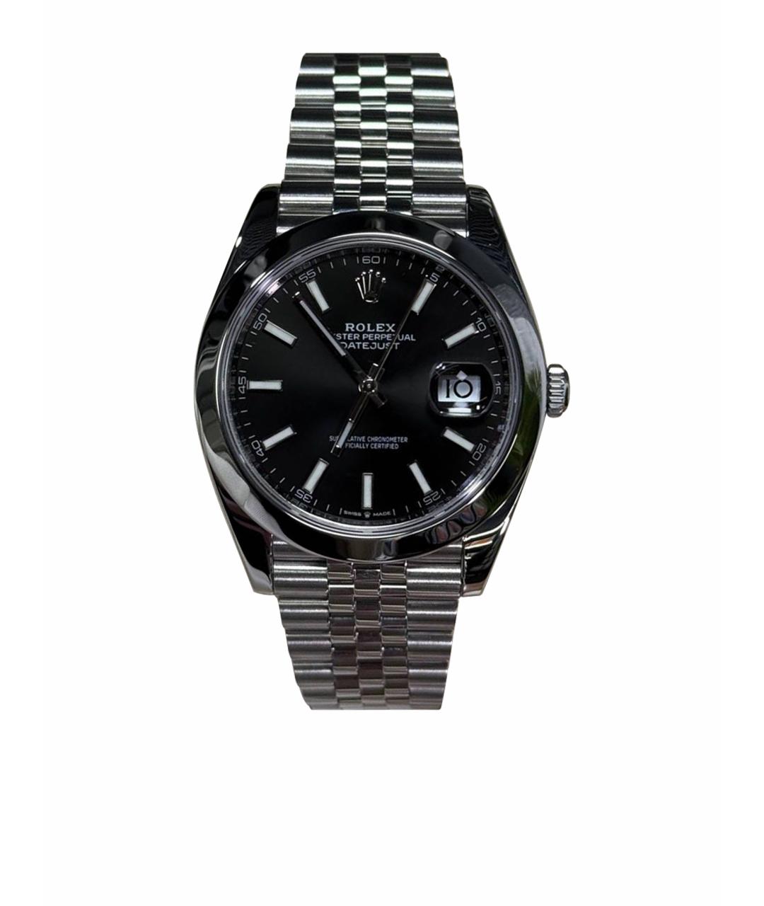 ROLEX Черные часы, фото 1
