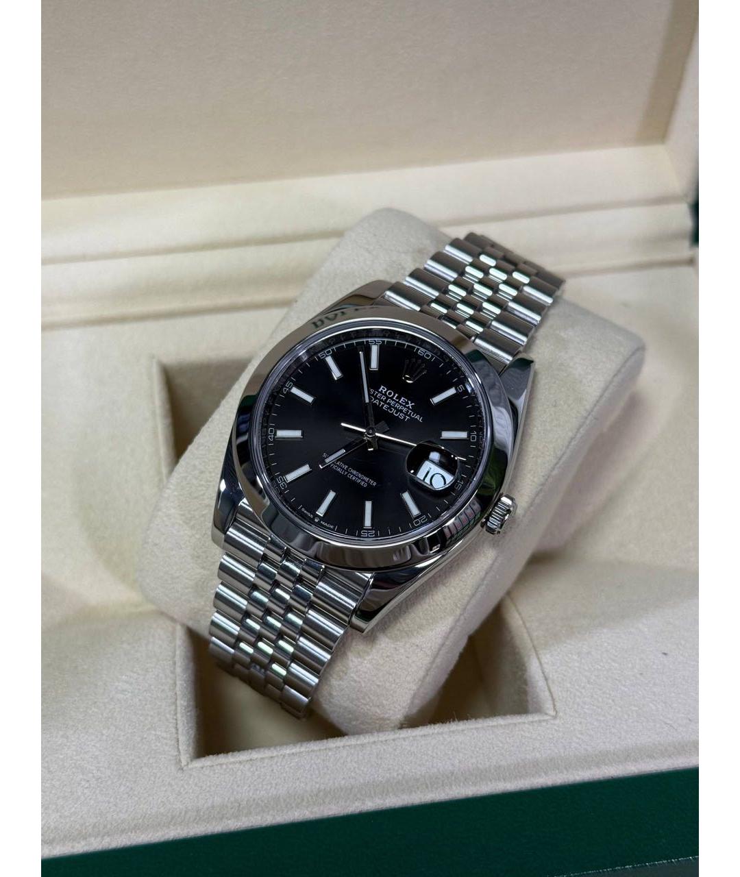 ROLEX Черные часы, фото 2