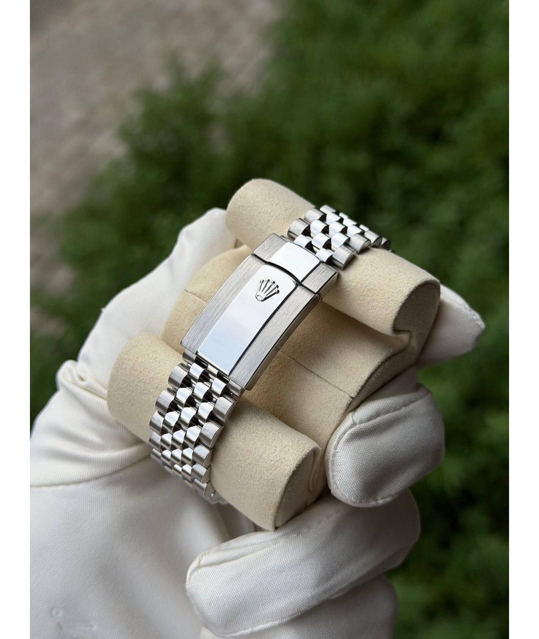 ROLEX Серебряные часы, фото 3