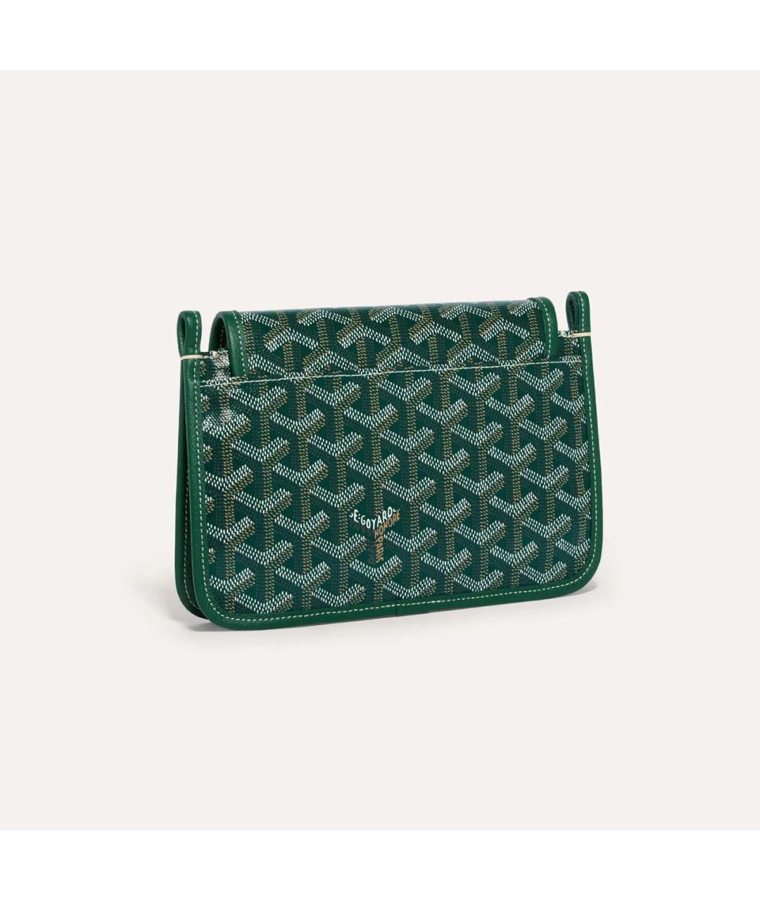 GOYARD Зеленая кожаная сумка через плечо, фото 3