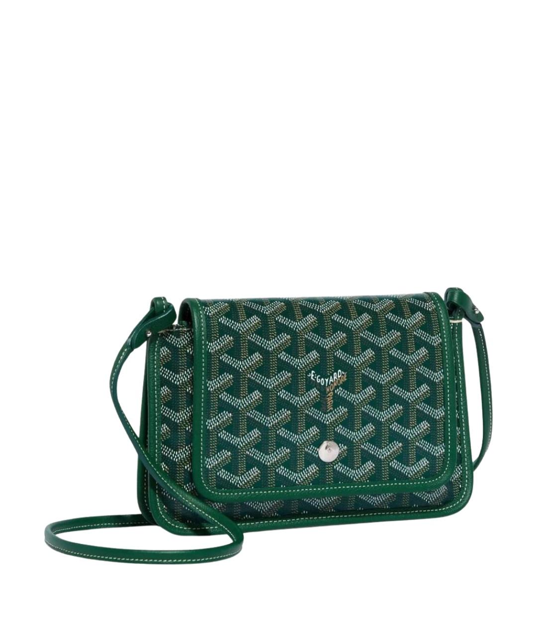 GOYARD Зеленая кожаная сумка через плечо, фото 1