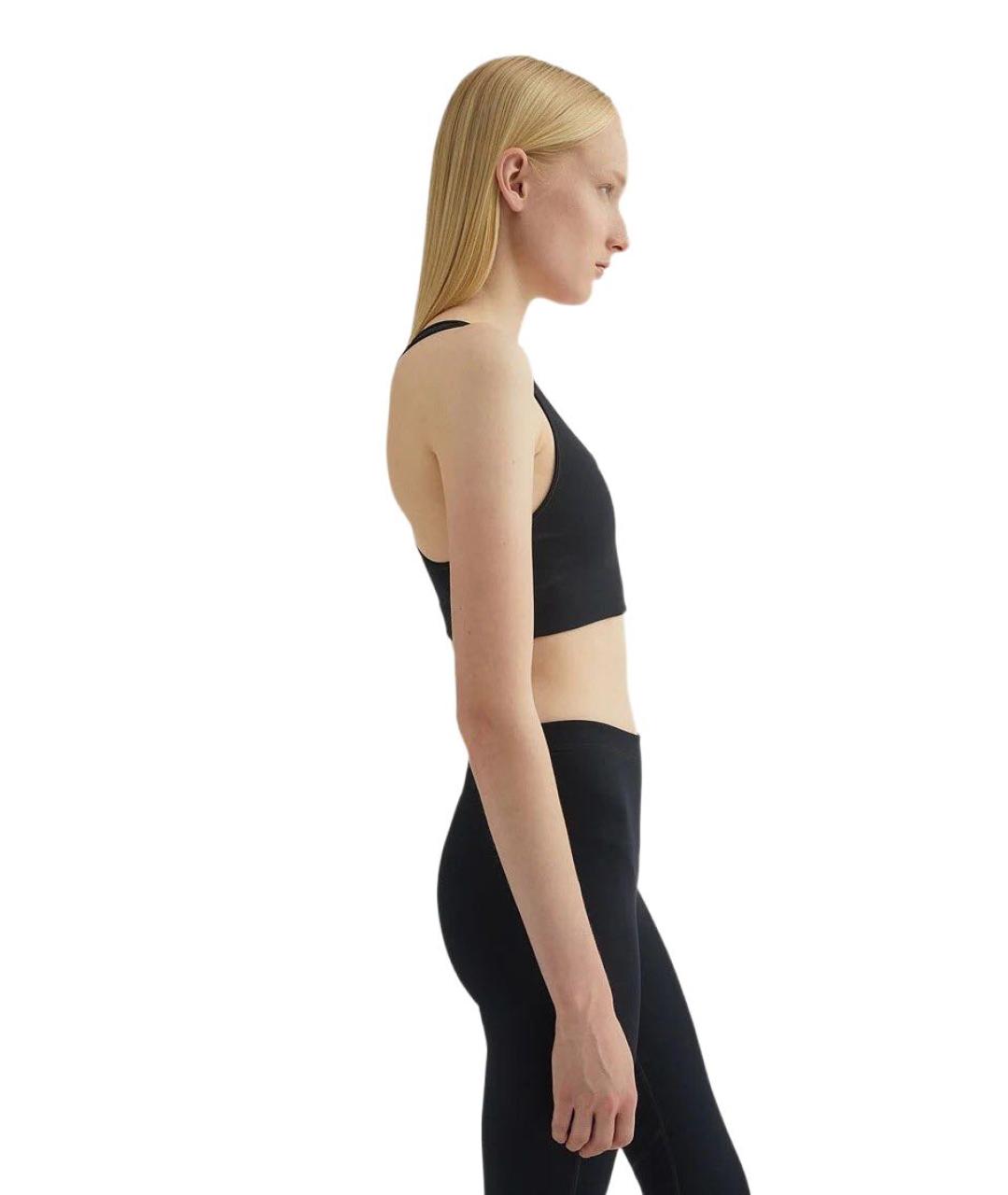JIL SANDER Черный бюстгалтеры, фото 4