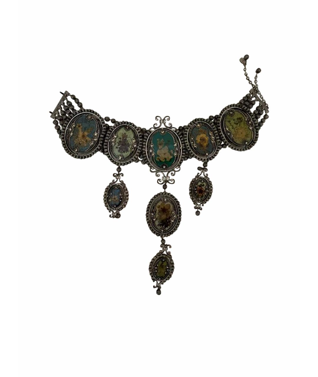 CHRISTIAN DIOR Серебряное колье, фото 1