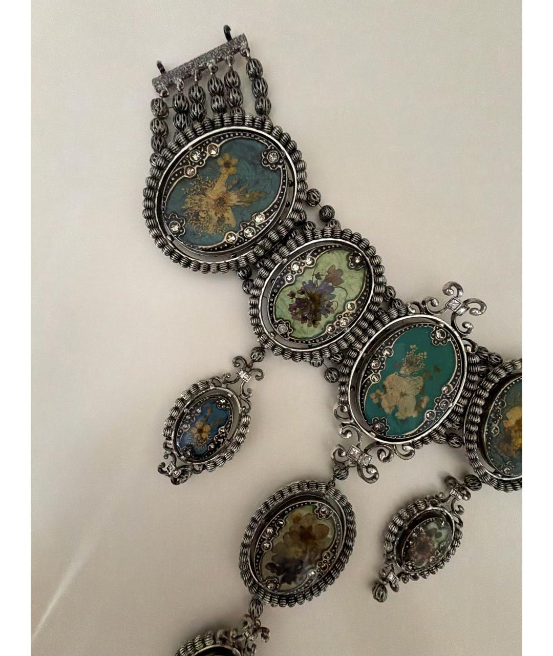 CHRISTIAN DIOR Серебряное колье, фото 3