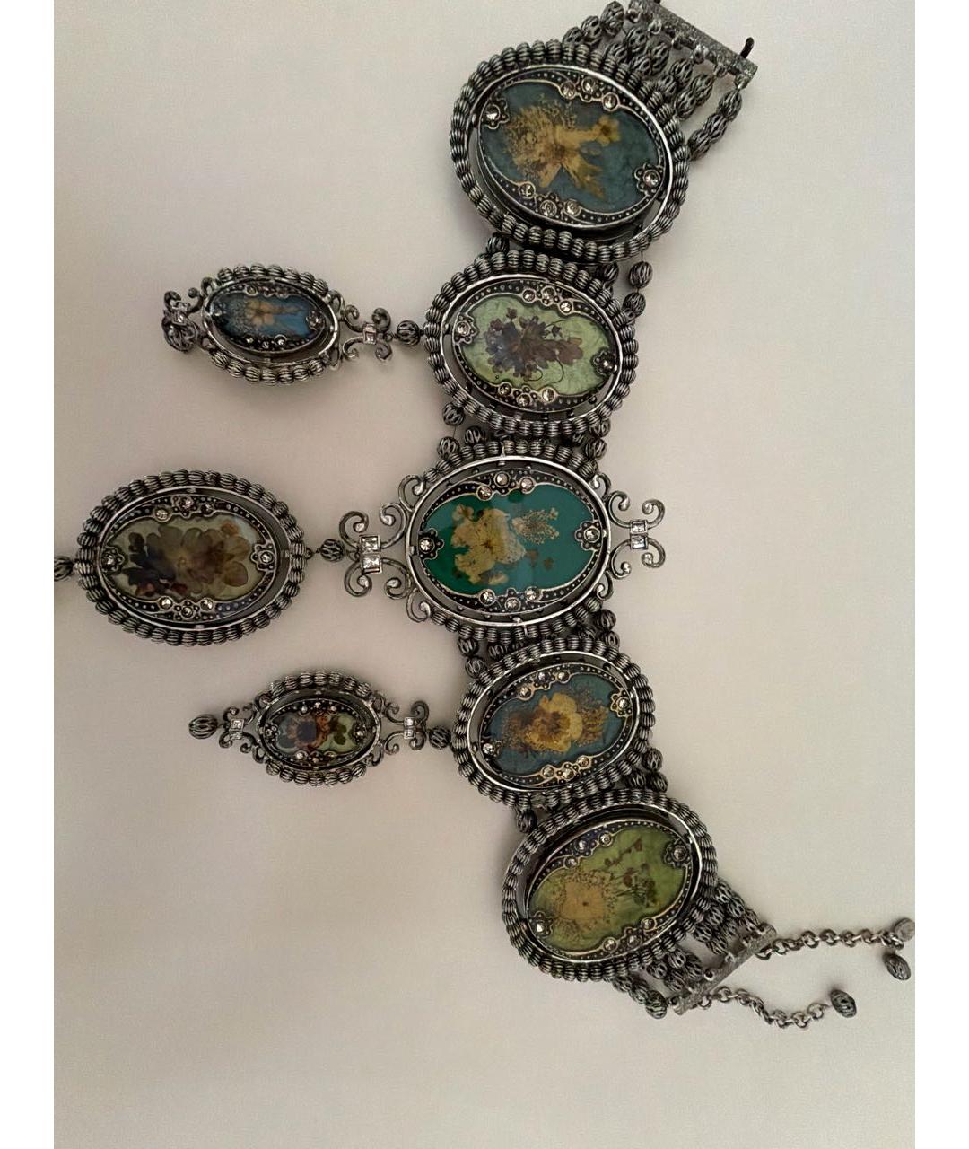 CHRISTIAN DIOR Серебряное колье, фото 4