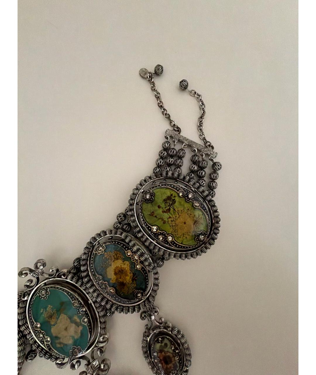 CHRISTIAN DIOR Серебряное колье, фото 2