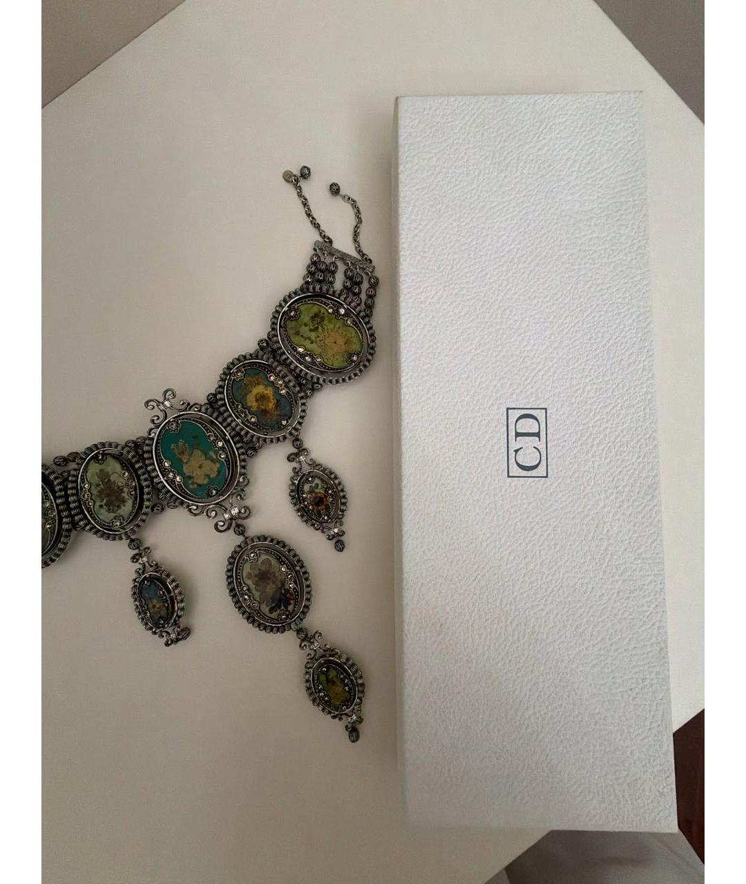 CHRISTIAN DIOR Серебряное колье, фото 7