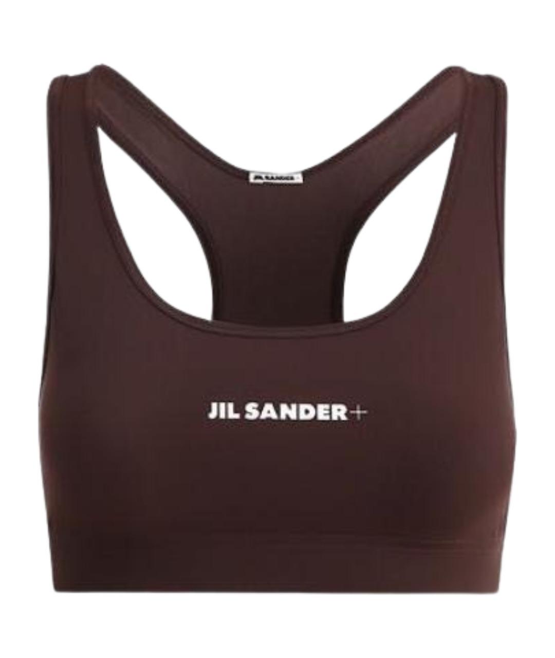 JIL SANDER Коричневый бюстгалтеры, фото 1