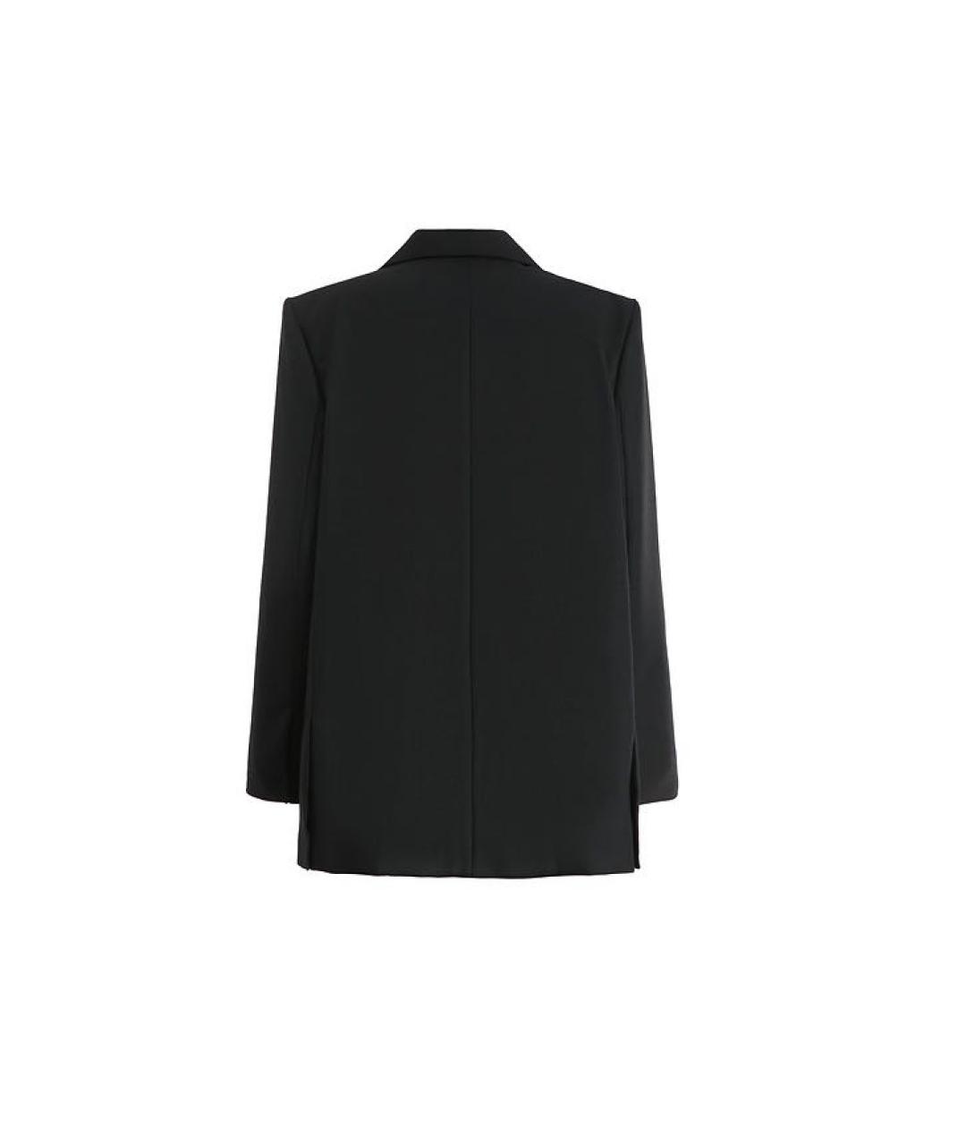 JIL SANDER Черный шерстяной жакет/пиджак, фото 6
